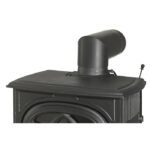 GLOBEFIRE Gussofen Mercury, Gusseisen, 7 kW – schwarz – Bild 6