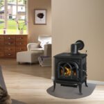 GLOBEFIRE Gussofen Mercury, Gusseisen, 7 kW – schwarz – Bild 9