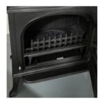 GLOBEFIRE Gussofen Neptun, Gusseisen, 7 kW – schwarz – Bild 6