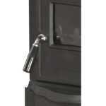 GLOBEFIRE Gussofen Pluto, Gusseisen, 5 kW – schwarz – Bild 6