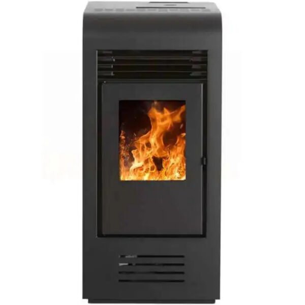 GLOBEFIRE Pelletofen Christoph, 7,5 kw, WiFi-fähig – schwarz