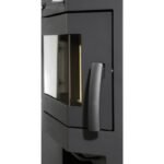 THERMIA Kaminofen Bern V1, Stahl, 6 kW – grau – Bild 5