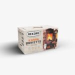 REKORD Kaminbriketts Halbpalette 450 kg Braunkohle 45 x 10 kg – Bild 4